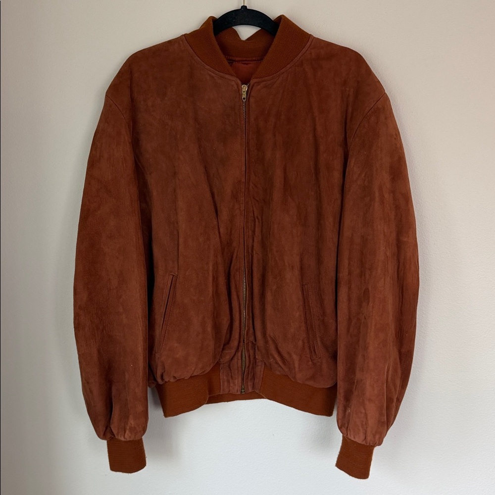 Vintage 70’s Reminiscence Suede Bomber Jacket